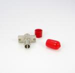 Simplex Metal Fiber Optic Adapter Fiber Coupler Fc To St Fiber Adapter