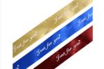 Customized Print Satin Ribbon with Logo For Wrapping Decoration Garment