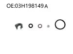 OE 03h198149A Quality Assurance Fuel Injector Repair Kits