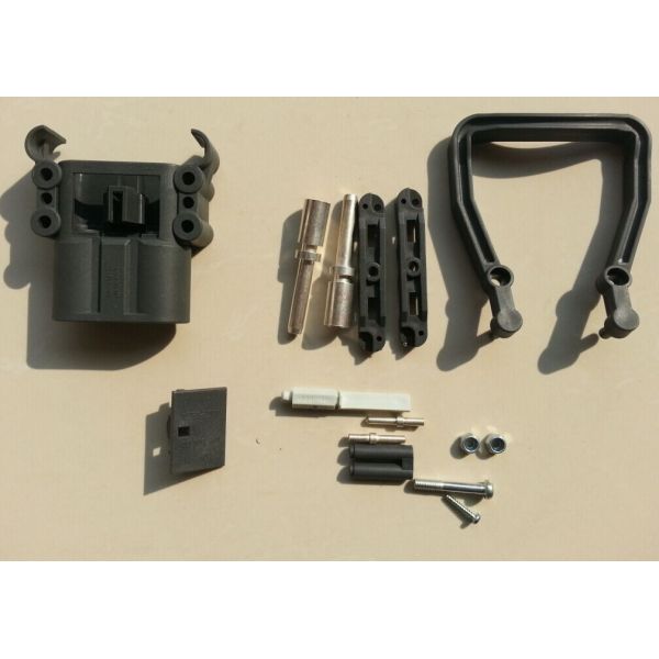 EC Male / Female PP Electric Forklift Charger Plug Forklift Battery Power Connector