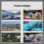PC mobile Internet celebrity restaurant Bubble room Outdoor homestay Transparent