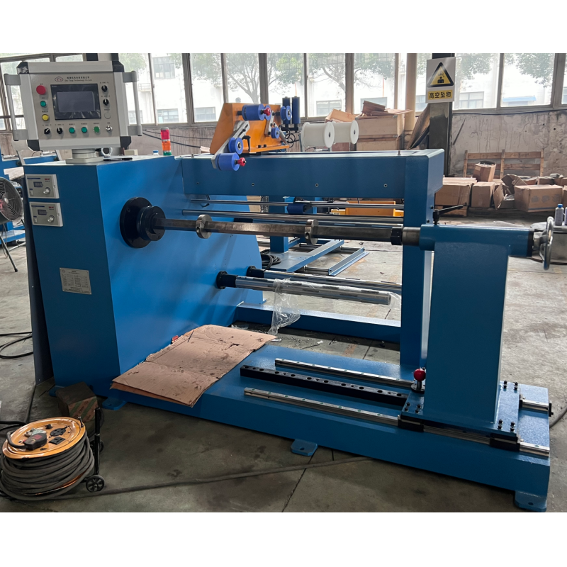 800mm Winding Width Automatic Coil Winding Machine for Copper & Aluminum Wire (Flat/Round)