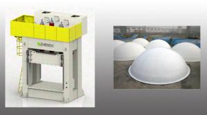 China Sheet Molding Compound Modern Hydraulic Press SMC BMC GMT For Car Parts factory