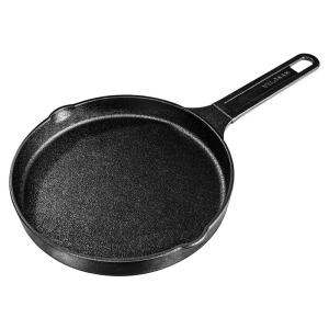 China Flat Round Oil Free Frying Pan Gas Nitriding Non Stick Pans Dishwasher Safe factory