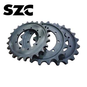 China High Strength SK75 Rubber Track Drive Sprocket Undercarriage Sprocket factory