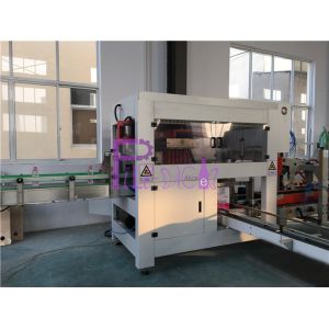 Pneumatic / Electric Bottle Packing Machine , Carton Forming Equipment