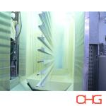 Professional Automatic Powder Coating Production Line for Aluminum Profiles
