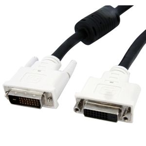 6 ft DVI-D Dual Link Monitor ExtensionCable M/F Supports a maximum resolution of