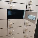 2mm Steel Plate Bank Safe Deposit Box Powder Spray Coat Finish With UL List Lock