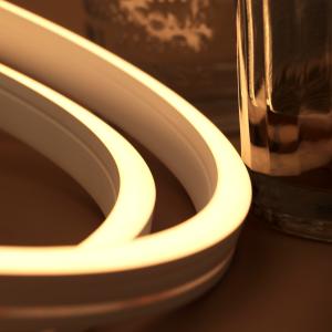 China Side Bending White Color Silicone Neon Strip Custom CCT SMD 2835 DC24V IP67 factory