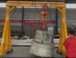 Alarm System Lightweight Portable Gantry Crane 2 Ton Energy Saving