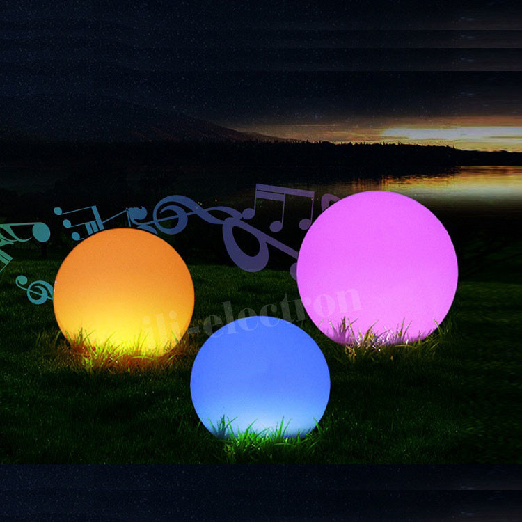 Rechargeable Swimming Pool Floating Ball Lights IP65 Waterproof