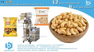 China Cashew nuts 100-200g sachet pouch automatic weighing and packing machine BSTV-160A factory