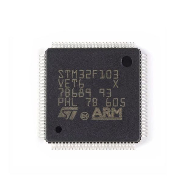 China STM32F103VET6 LQFP-100 STM32F103VET6TR ARM microcontroller chip MCU IC mainstream enhanced ARM single chip microcomputer factory