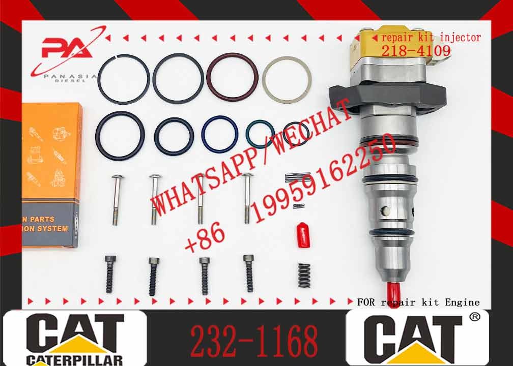 Diesel Common Rail Fuel Injector 232-1171 Rebuild Spare Parts Injection Nozzle 2321171