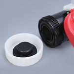 IBC Tank Tote Water Drain Tank Adapter with Coarse Thread PP Ball Valve DN40