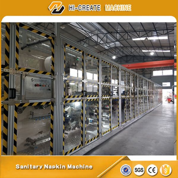 China Second hand sanitary pad making machine factory