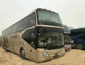 China 67 Seats 58000KM 2013 Year 294KW Diesel Engine Electronic Door Used YUTONG Buses factory
