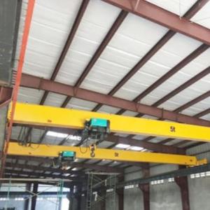 China 25T Single Girder Eot Crane Height 18m Low Noise Direct Drive factory