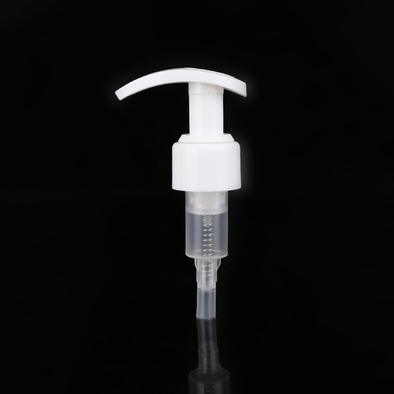 24410 Lotion Pump Plastic Cream Pump with Spring Outside
