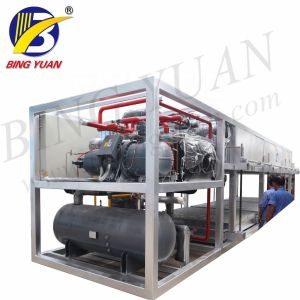 R404A 25T 94.05KW SS304 Commercial Ice Cube Making Machine