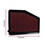 Washable High Flow Air Filter Long Lasting Car Spare Parts For Honda Civic 1.8