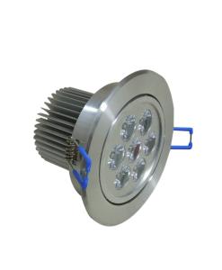 China Low Power 85 - 265V 50HZ Die - Casting Alu &amp; Glass LED Ceiling Lamp 7W CE, RoHS Approval factory