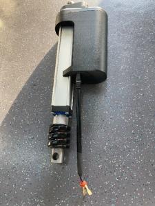 China lead screw linear actuator 24v dc 12 inch stroke harvest machine use, lift actuator factory