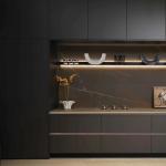 Modern Kitchen For Home Solid Wood Kitchen Cabinets Countertop Island Set Sink