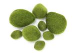 20pcs Decorative Simulation Moss Rock Stone Landscaping 3x5cm 5x6cm 7x8cm