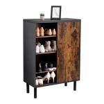Wooden Shoe Cabinet for Entryway, Modern Storage Cabinet for Shoes, Shoe Cabinet