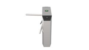 China Face Recognition Biometric Tripod Turnstile Gate Semi Automatic 96cm height on sale