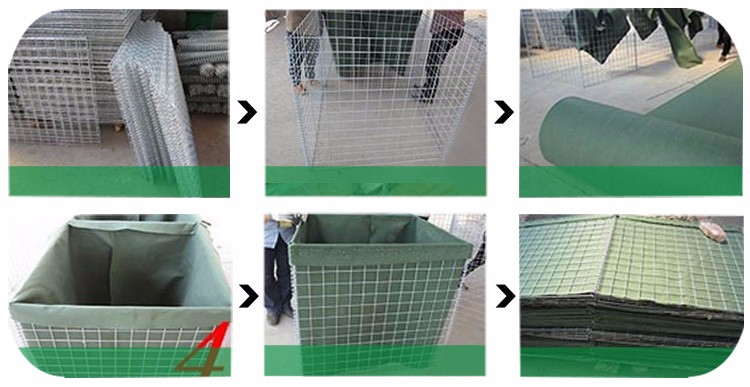 Factory Supply Competitive price defensive flood barrier hesco barrier for sale