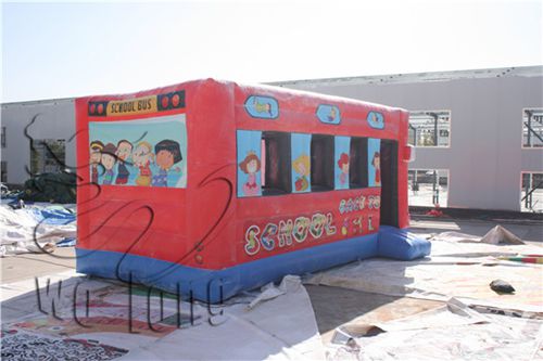 hot sale inflatable bouncer / Bus inflatable Bouncer