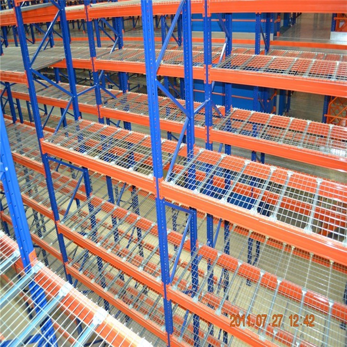 China Warehouse Storage Racking Wire Decks Customizable Powder Coating factory