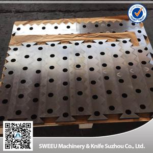 China Vecoplan 70 Single Shaft Shredder Machine Blades Outside Counter Knife factory