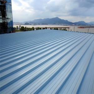 China PU Residential Flat Roof Maintenance 150mm Corrugated Roof Repair factory