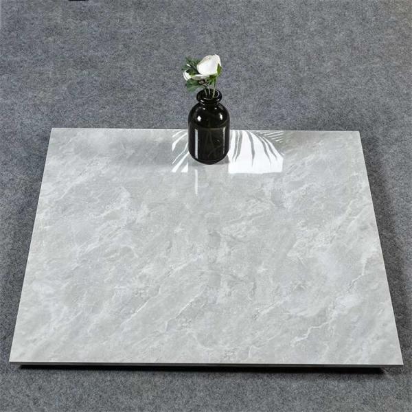 Fully Polished Glazed Marble Look Slab Wall Tiles - Heat Insulation Durable