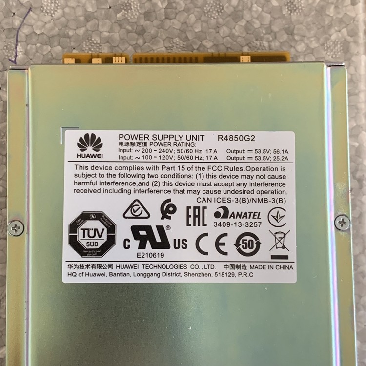 HUAWEI PSU Module (AC/DC) WD2MR4850G00 02130608