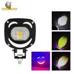 Colorful Red Blue White Yellow 24V Smile Design LED Light For Motorcycle