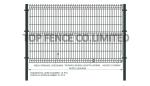 3D wire mesh fence panels