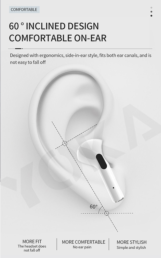 Bluetooth 5.0 Waterproof TWS Wireless Earphones JIELI Chipset