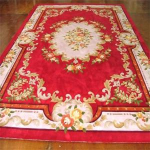 China Large Wool Floor Rugs Chinese Style Durable Feature Absorb Dust Function factory