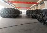 D3.0m x L6.0m Marine Yokohama Pneumatic Rubber Fender For Large Ship