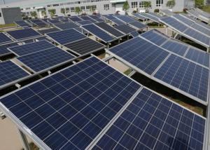 China TUV Standard 36 Cell Solar Panel , Low Iron Polycrystalline Solar Panel factory