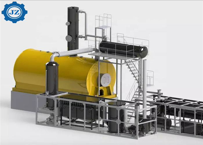 5TPD 10TPD 20TPD Best Price Waste Engine Oil Recycling Distillation Refining To Diesel Machine