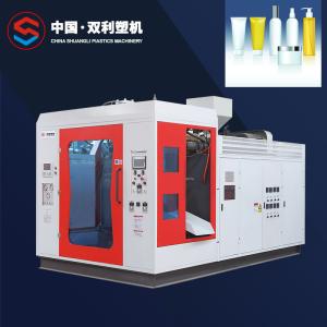 China Cosmetic Plastic Bottle Blow Molding Machine 10l 2 Head Single Station factory