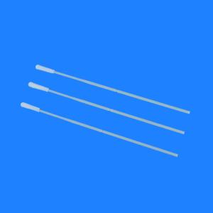 China Nylon Disposable Oral Swab Microbial DNA Gene Flocking Sample Collection Swab factory