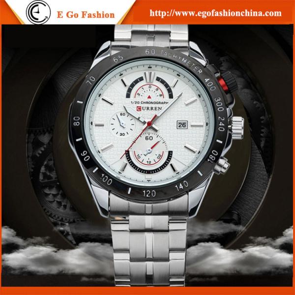 CURREN 8148 CE ROHS Certificate Fashion Watches Full Stainless Steel Watch