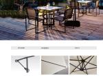 Sunbrella Outdoor Cantilever Patio Umbrella With Lights Side Stand Garden Round